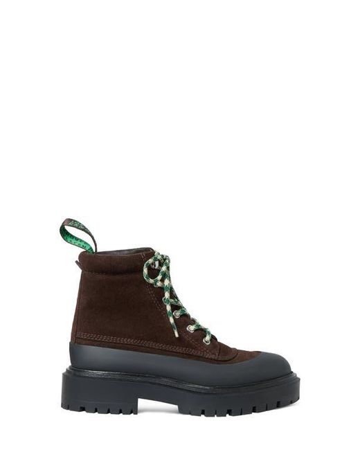 Loeffler Randall Brown Remy Cap Toe Boot
