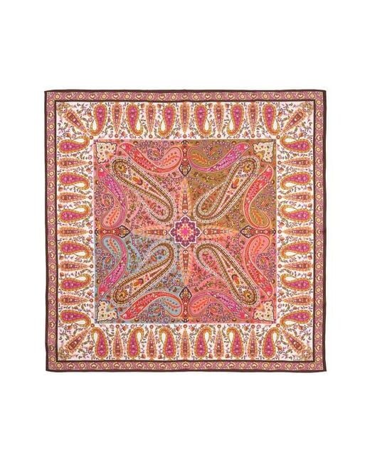 Echo Pink Quadrant Paisley Square