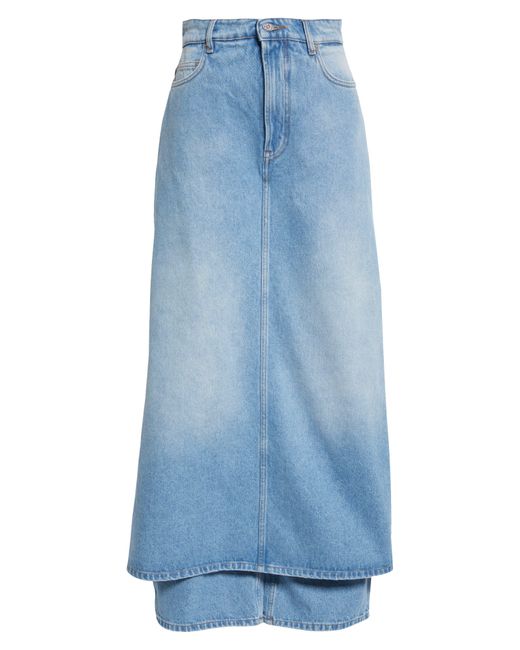 Jean Paul Gaultier Blue The Denim Pant Skirt