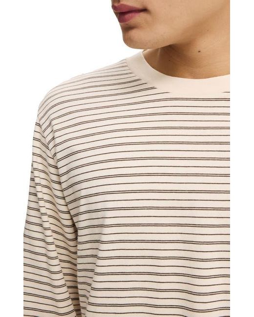 Cotton On White Cropped Fit Long Sleeve for men