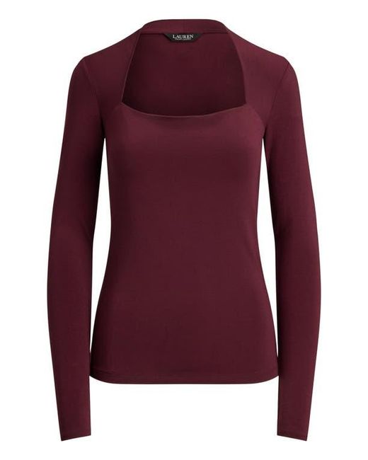 Ralph Lauren Red Ranier Jersey Top