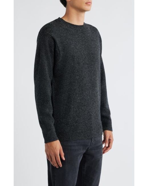 Pendleton Black Wool Crewneck Sweater for men