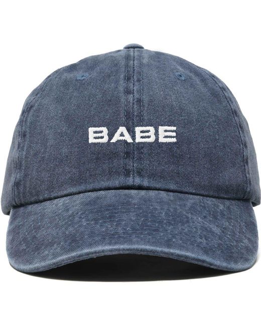 Alix Blue Babe Embroidered Cap