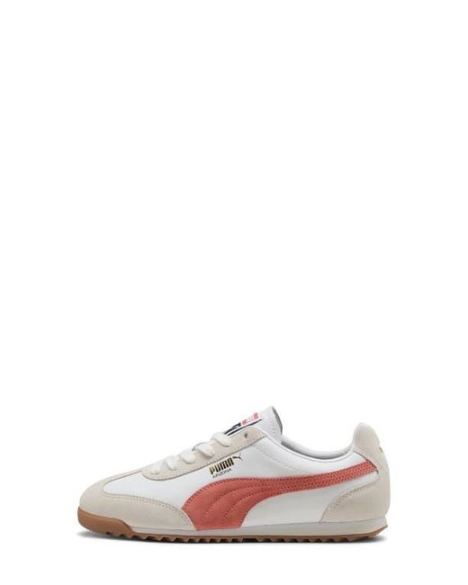 PUMA White Arizona Retro Sneaker