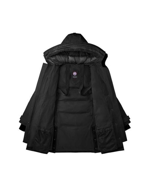 Canada Goose Black Shelburne Water Resistant 625 Fill Power Down Parka
