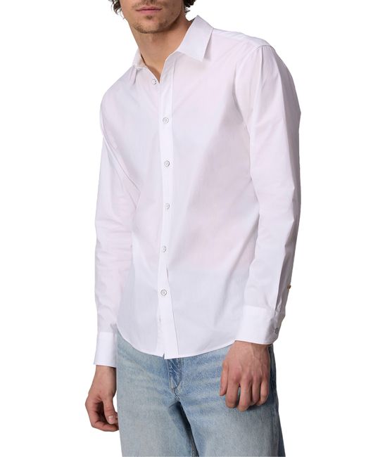 Rag & Bone White Tomlin Button-up Shirt for men