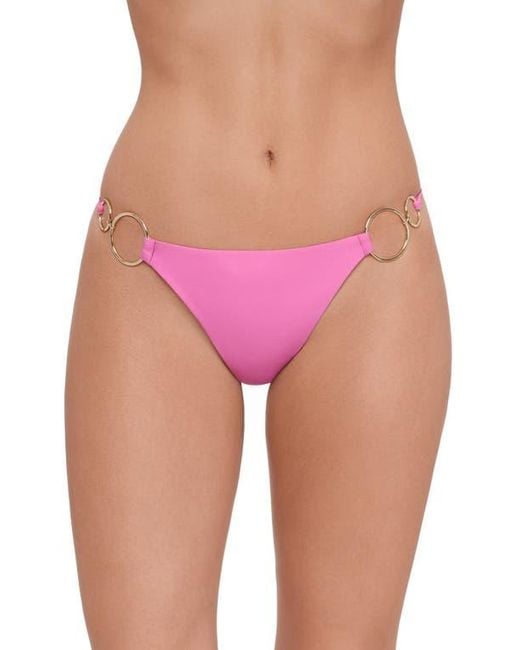Steve Madden Pink Ring Bikini Bottoms