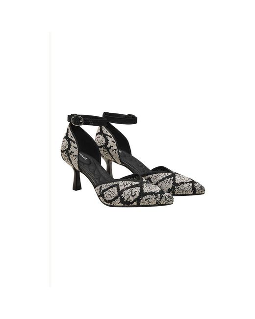VIVAIA Black Pointed-Toe Stilettos
