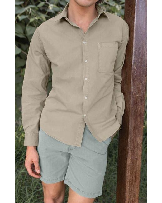 Alex Crane Blue Pac Organic Cotton Button-Up Shirt for men