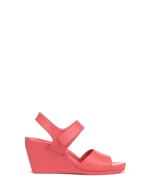 Naturalizer Pink Imani Slingback Platform Wedge Sandal