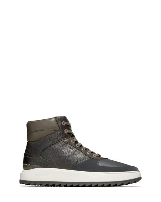 Cole Haan Grandpro Crossover High Top Sneaker in Black for Men Lyst