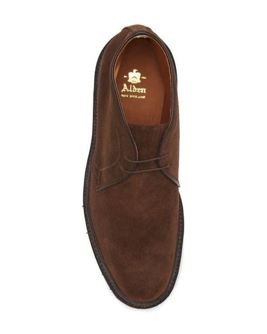 Alden Brown Barrie Chukka Boot for men