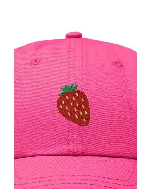Alix Pink Strawberry Hat