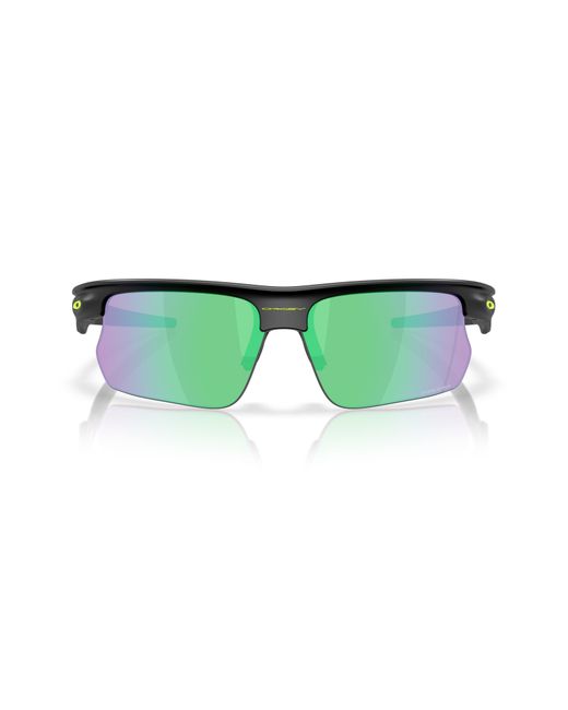 Oakley Green Bisphera 68Mm Prizm Gradient Oversize Rectangular Sunglasses for men