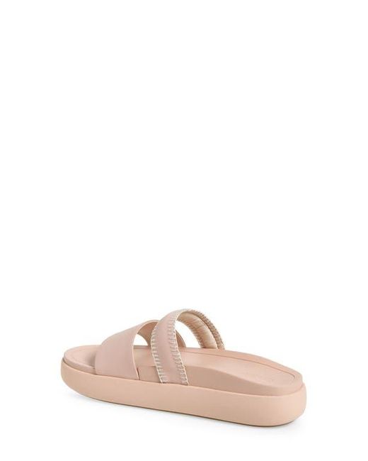 Olukai Pink Pae Slide Sandal