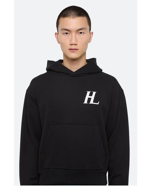 Helmut Lang Black Capsule Logo Graphic Hoodie for men