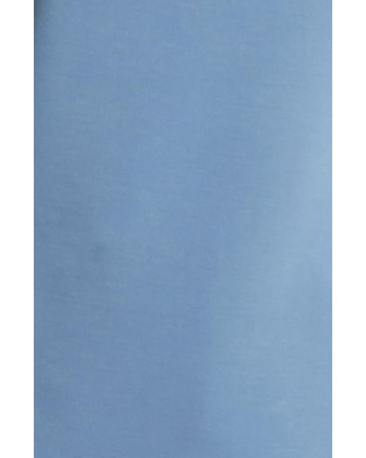 Varley Blue Half-zip Sleeveless Top