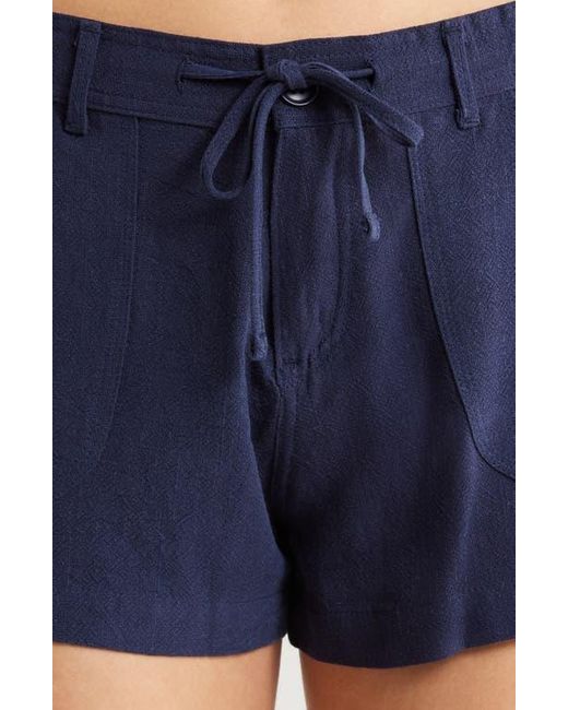 PacSun Blue Drawstring Shorts