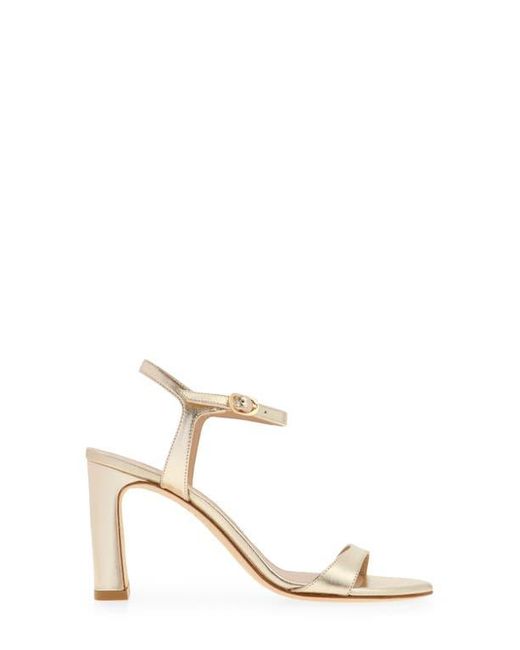 Stuart Weitzman Natural Babette 85 Sandal
