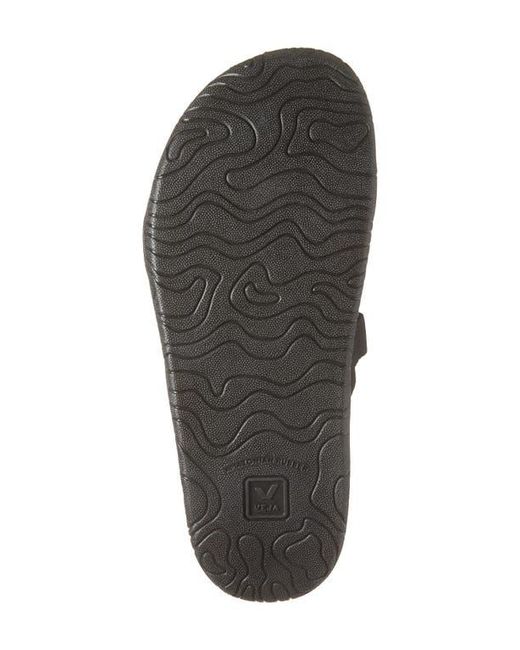 Veja Black Arpoador Slide Sandal for men