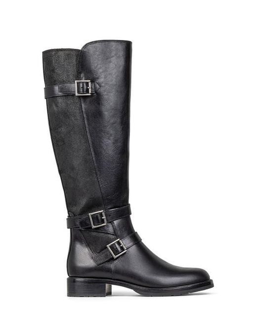 Donald J Pliner Carlota Knee High Moto Boot in Black Lyst