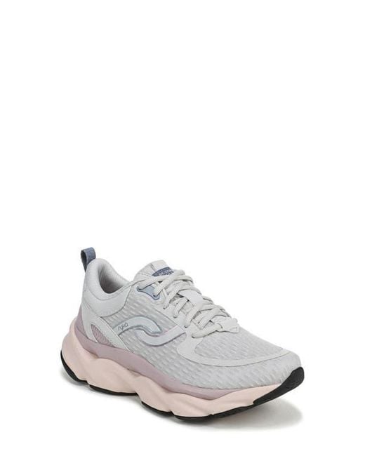 Ryka White Rezorb Max Walking Sneaker