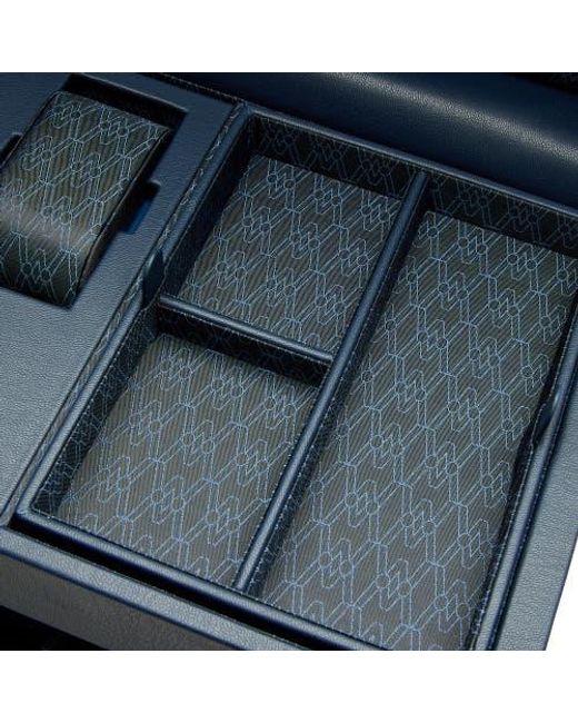 Wolf Blue Earth Double Watch Winder for men