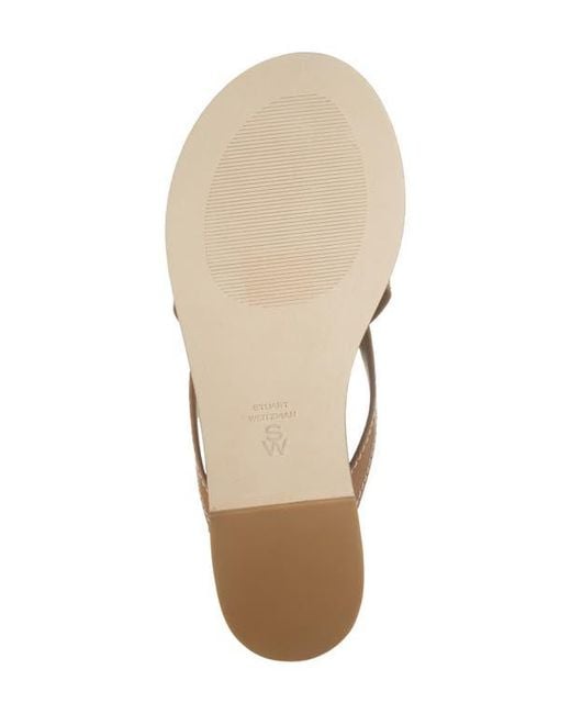Stuart Weitzman Brown Park Sandal
