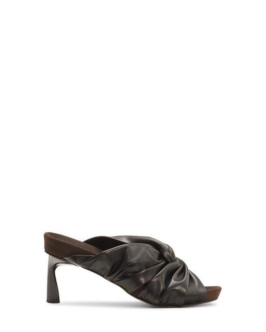 Stella McCartney Black Terra Twisted Slide Sandal