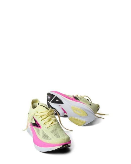 Brooks White Hyperion Max 3 Running Shoe