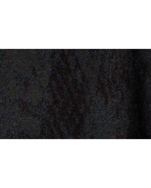 John Varvatos Black Riggins Python Jaquard Cotton Stretch Blend Bomber Jacket for men
