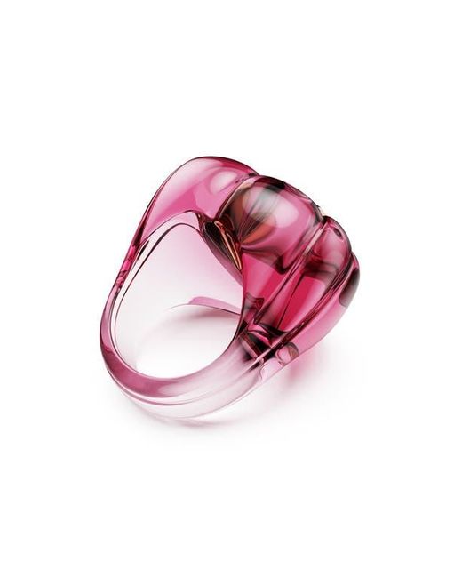 Swarovski Red Dulcis Crystal Heart Cocktail Ring