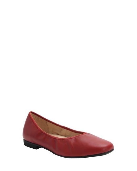 Alegria By Pg Lite Red Arielle Flat