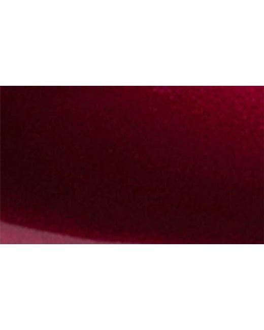Femme LA Red Marseille Pointed Toe Slide Sandal
