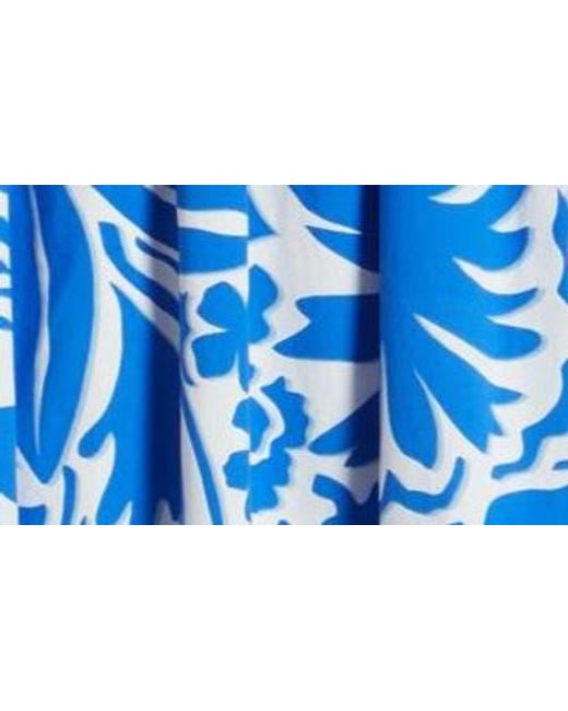 Rails Blue Roxanne Print Midi Dress