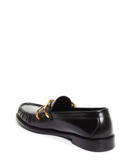 McQueen Black Wishbone Loafer for men