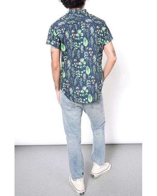 WILDFANG Blue The Essential Button Up