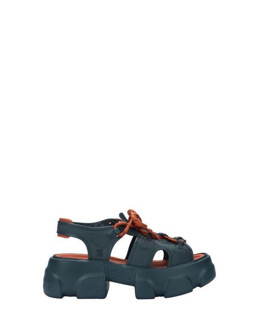 Melissa Blue Camp Platform Sandal