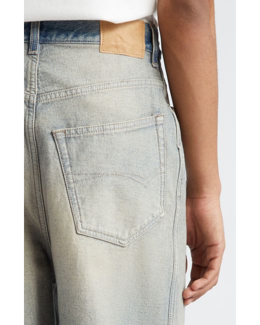 Balenciaga Gray Inside Out Nonstretch Denim baggy Jeans for men