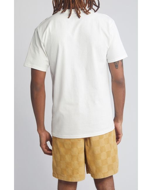 Vans White Think Cotton Graphic T-shirt for men