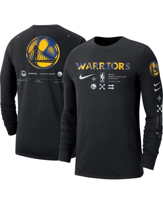 Nike Golden State Warriors Essential Air Traffic Control Long Sleeve T