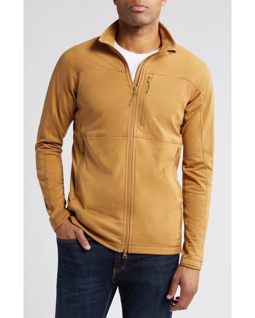 Fjallraven Blue Abisko Lite Fleece Jacket for men