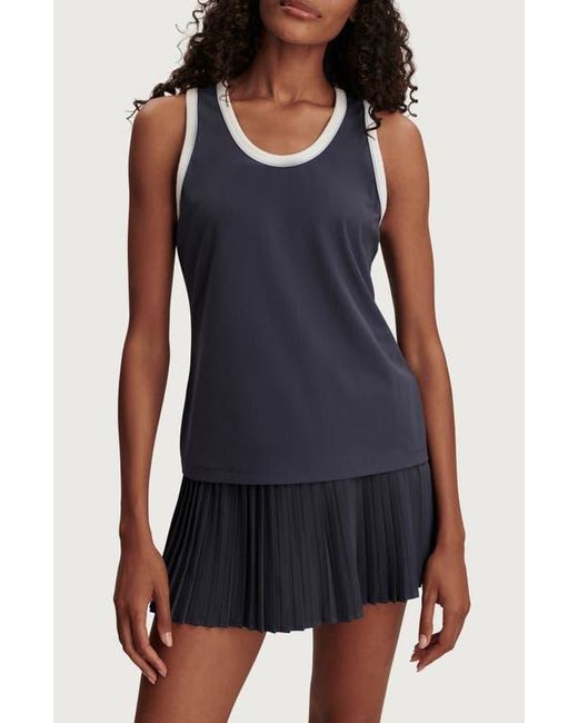 Varley Blue Tegan Performance Tank