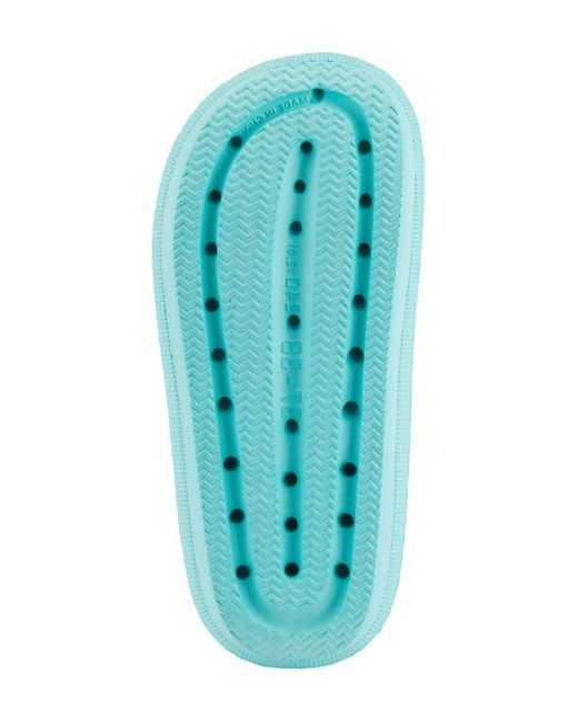 Flexus by Spring Step Blue Bubbles Waterproof Slide Sandal