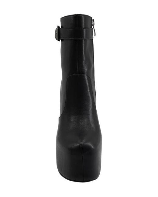 Zigi Black Ona Platform Bootie