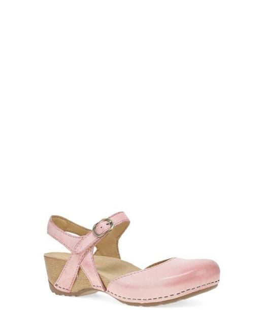 Dansko Pink Tiffani Wedge Pump