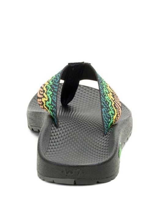 Chaco Green Rapid Pro Flip Flop