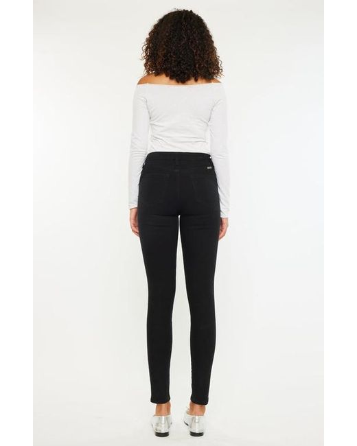 Kancan Black Julija Essentials High Rise Super Skinny Jeans