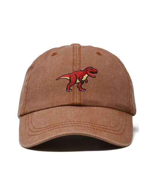 Alix Brown T Rex Dad Cap for men
