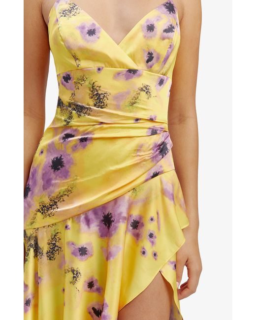 Bardot Multicolor Sorella Floral High-low Cocktail Dress